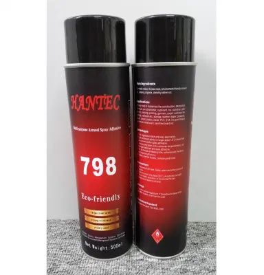 Adesivo spray aerosol Sbs/Ampiamente utilizzato nelle industrie
